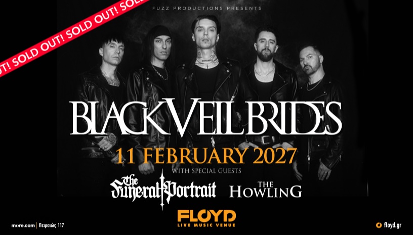Black Veil Brides with Special Guests: The Funeral Portrait & The Howling  | SOLD OUT