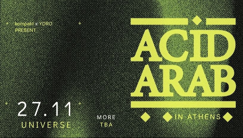ACID ARAB in Athens | 27.11.26